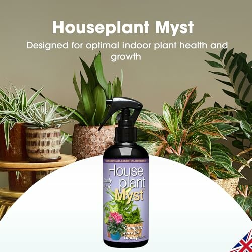 Houseplant Myst spray bottle with indoor plants