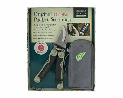 Apples to Pears Folding Pocket Secateurs