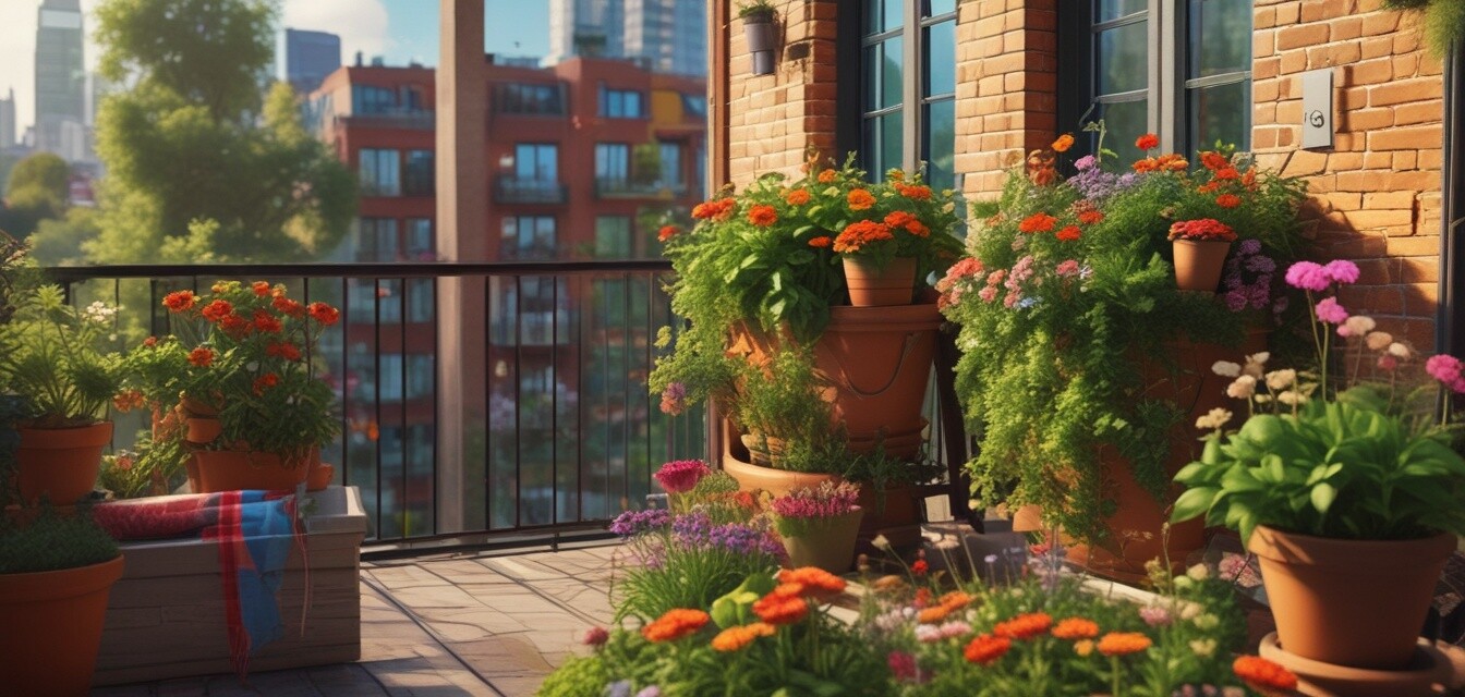 How to Encourage Pollinators in Your Balcony Garden